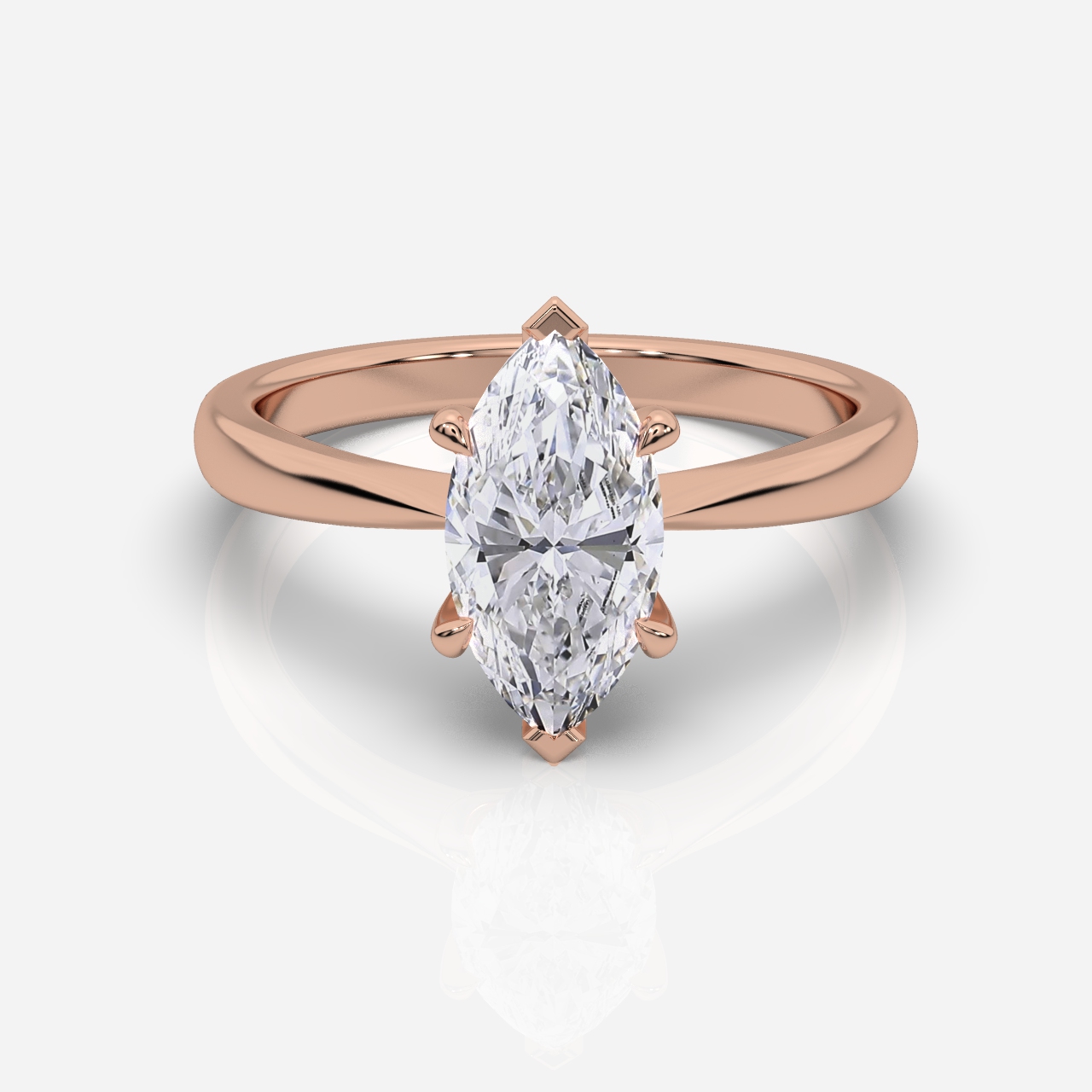 Ava Solitaire Marquise